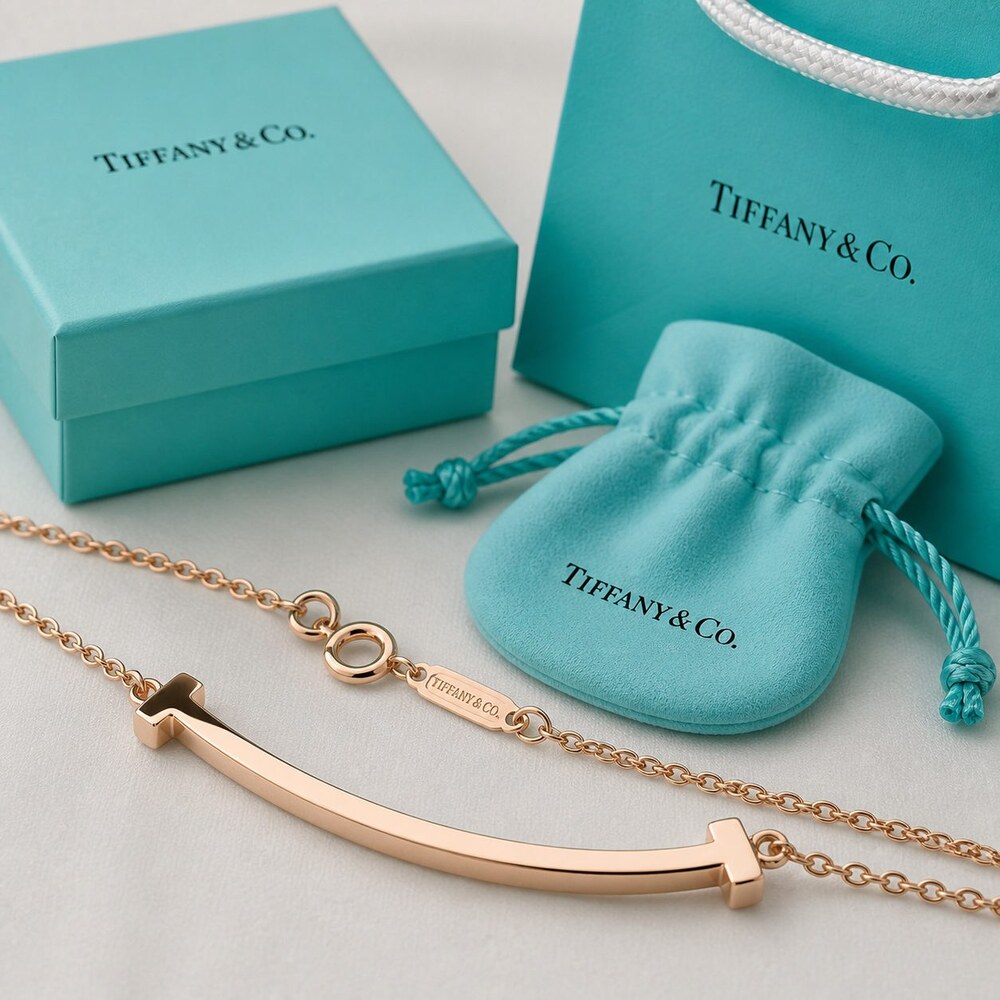 TIFFANY&CO Timeless Necklace Style 3 | New with Box - Picture 7 of 9